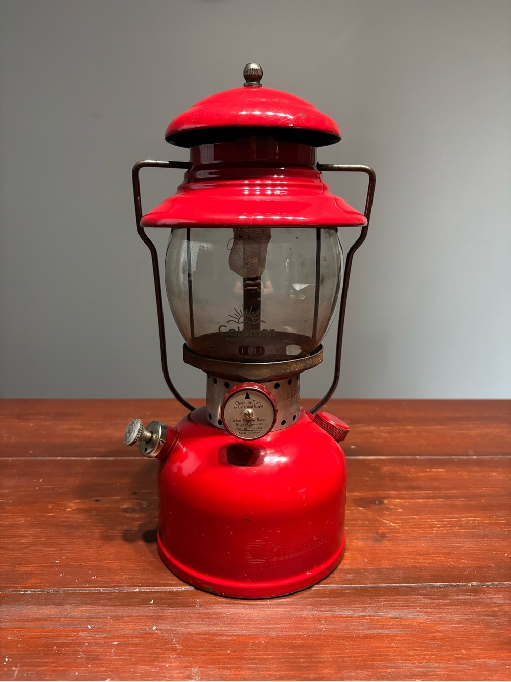 1960s Coleman 200A Red Lantern – Collector’s Bundle 1/63
